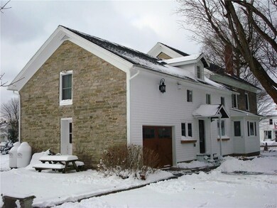 Exterior back.  Home heats with propane furnace.  