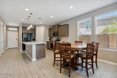Kitchen and dining area.
