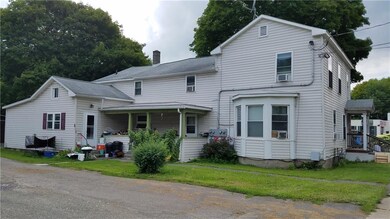 Side View Of The Four Unit Home.