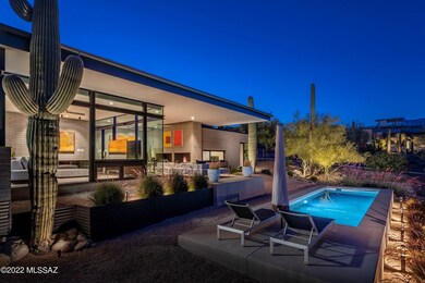 Rear Elevation Overlooking Pool