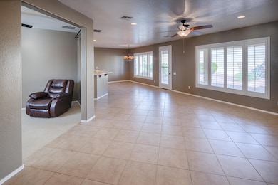 Great Room From Foyer + Den