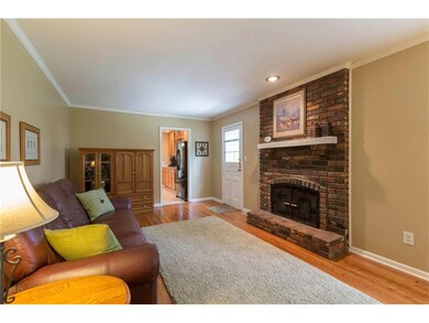 Enjoy the fireplace and access to the shaded patio