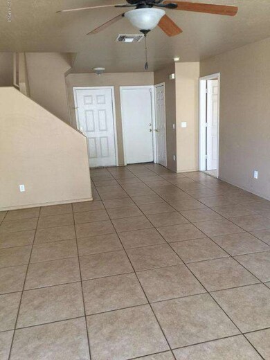 Living room looking towards entry