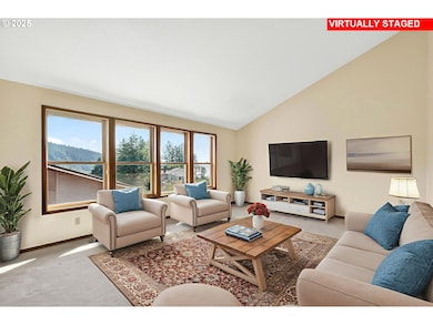 Living Room-Vaulted Ceilings