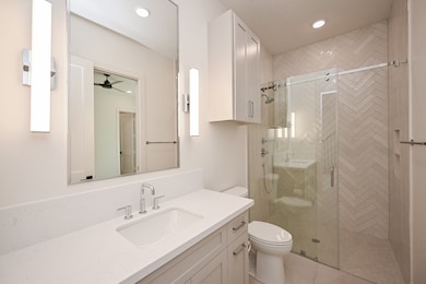 1st Floor Full Bath with Walk in Shower.