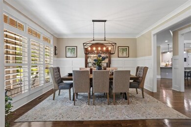 Formal dining room perfect for hosting family and friends.