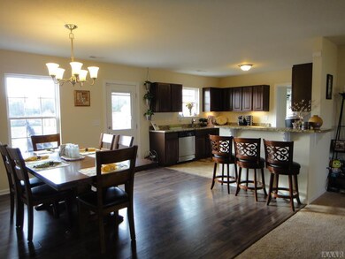 Large dining area