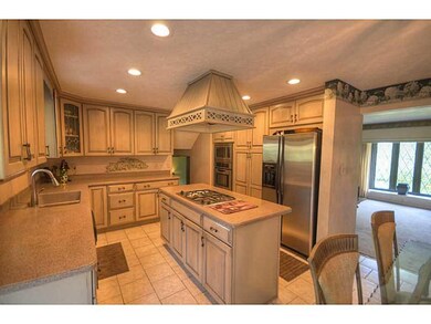 Kitchen. Enter into the beautiful custom cabinetry