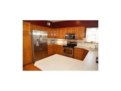 Lots of counter space and cabinets.