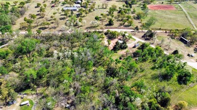 Aerial view with a rural view