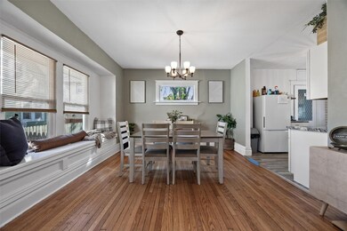 Wonderful built ins and beautiful formal dining ro