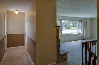Main level foyer and living room