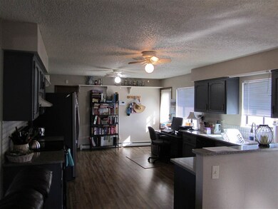 Room for a desk for Menu planning or homework.