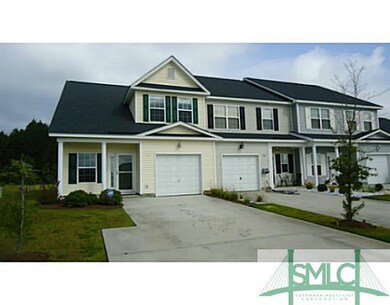 Exterior Front. Single car garage with 2 space par
