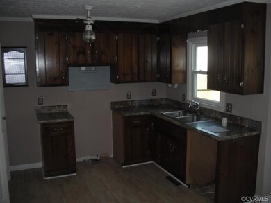 Kitchen with adjacent dining area