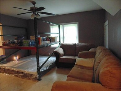 Unit A living room