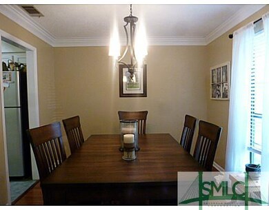 Dining Room. Brazilian cherry floors in separate d