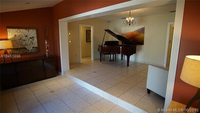 Entry foyer and formal living room