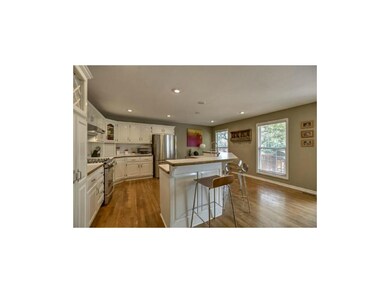 Tons of counter space, abundant cabinets, and appl