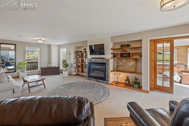 The main level offers flexible space for work or r