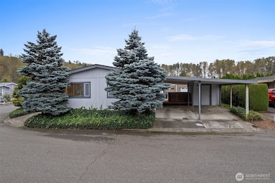 2 Stall Carport with Storage Shed