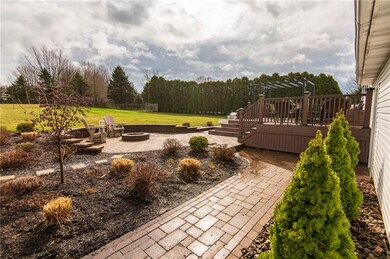 OUTDOOR PATIO PROVIDES A 2-TIER COMOPOSITE DECK...
