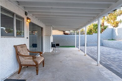 Fenced backyard featuring a patio area