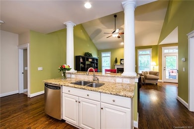 Kitchen Sink overlooking the Great Room