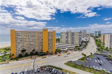 View facing southeast toward A1A and Atlantic Ocea