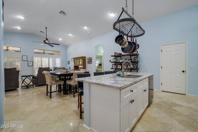 Granite Kitchen Island