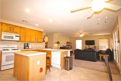 kitchen to family room