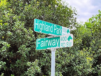FAIRWAY STREET SIGN