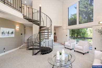 Large expanse of natural light