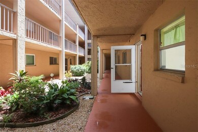 The court yard area amid the 2 wings of Bldng D.  