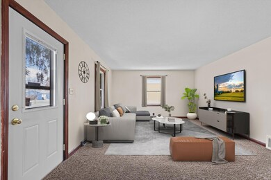 Living room -virtual staging