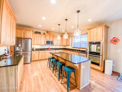 Tons of counter space & huge island