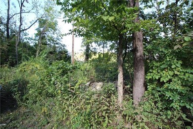 Looking north through subject property towards San