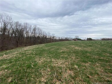 Field by house
