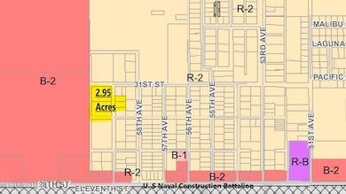 Zoning Map 31st Street Acreage in Gulfpo