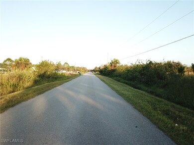 View of road to the East