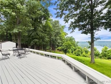 Lots of trees for shade and privacy while still al