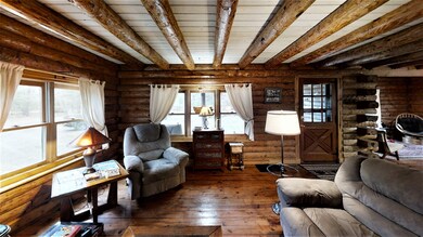 Log-Home-VRBO-Living-Room