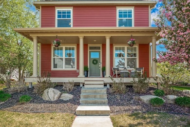 Welcoming front porch