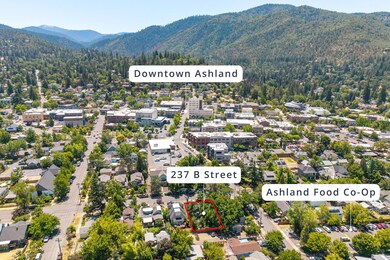 B Street - Aerial Photo - Downtown Ashla