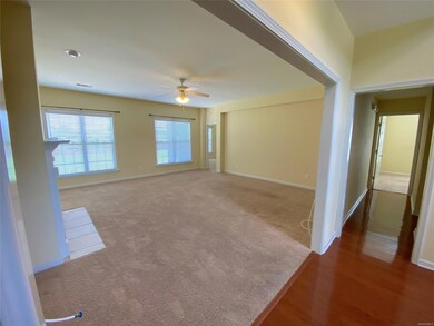 The great room is very spacious and gives you a pi