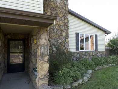 Entry to the front door