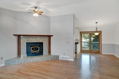 living room, dining