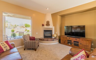 Fireplace in Family Room