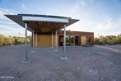 Covered parking or patio