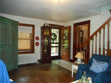 Living Room Features Hardwood Flooring